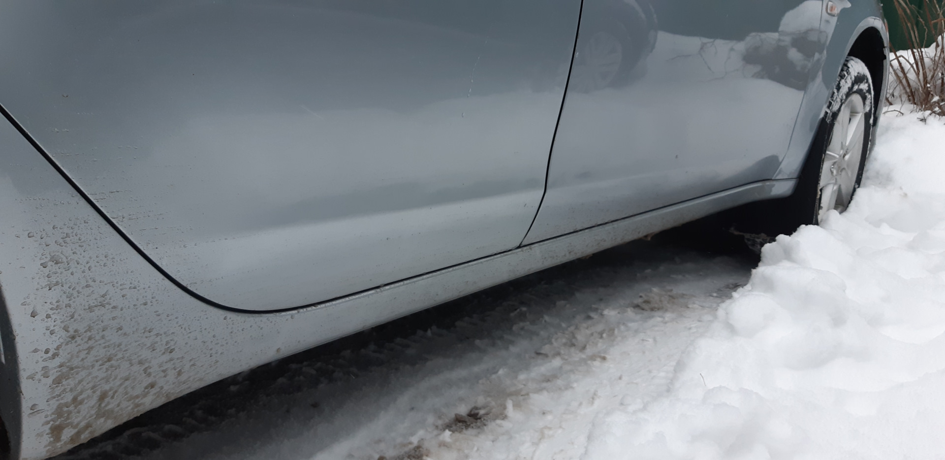 Брызговики, версия 2, удачная — Mitsubishi Lancer X, 1,8 л., 2008 года ...
