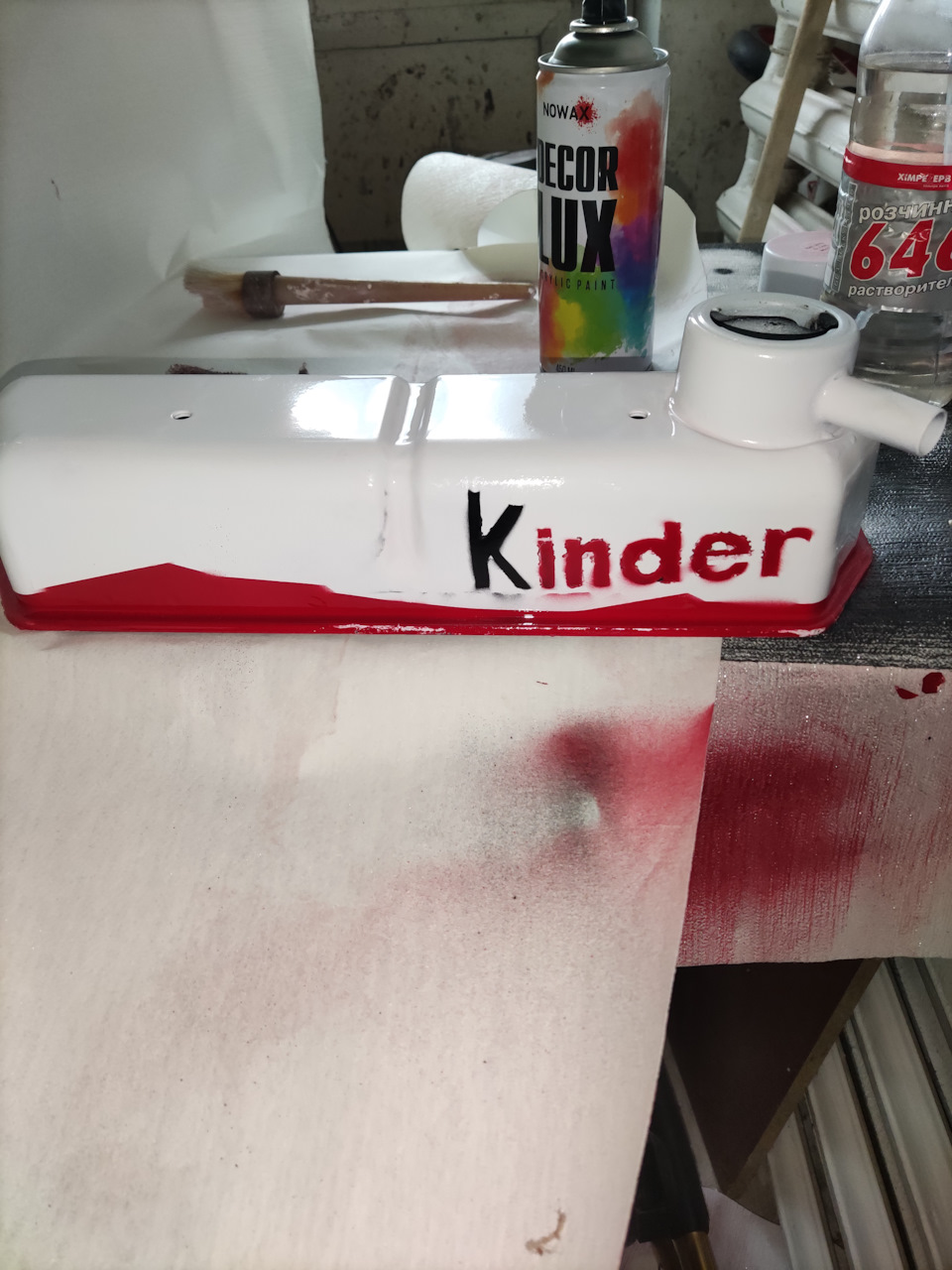 Покраска двигателя skoda 120 — ЗАЗ 968, 1,8 л, 1991 года | другое | DRIVE2