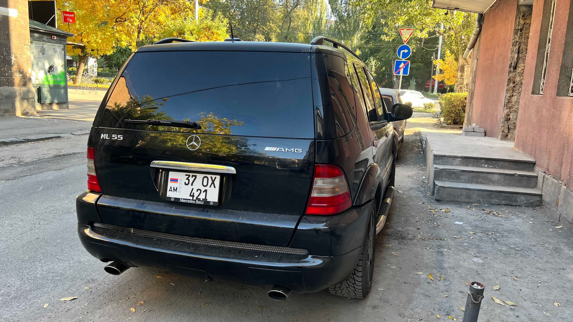 Продажа Mercedes-Benz ML 55 AMG (W163) 2000 (бензин, АКПП) — с историей  обслуживания — DRIVE2.RU