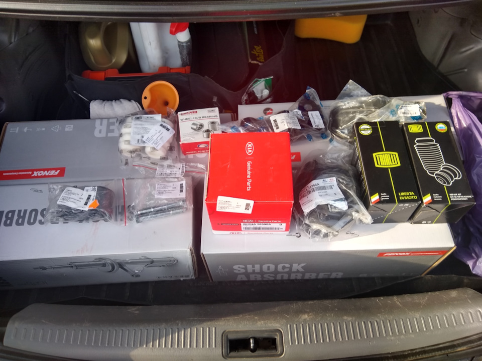 Починили подвеску, сломали электрику — KIA Spectra, 1,6 л, 2009 года ...