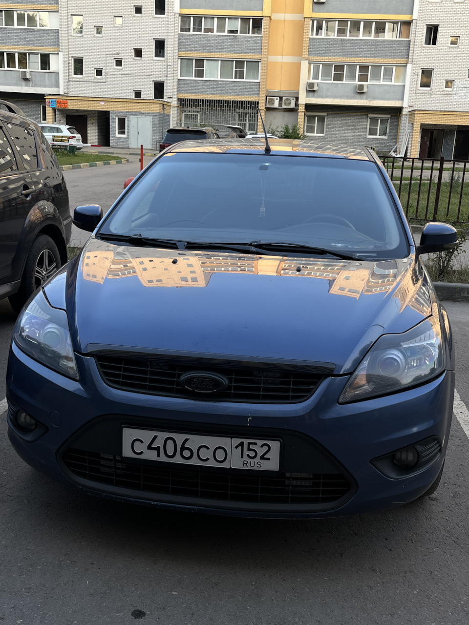 Прощайте стандартные номера — Ford Focus II Hatchback, 2 л, 2008 года |  стайлинг | DRIVE2