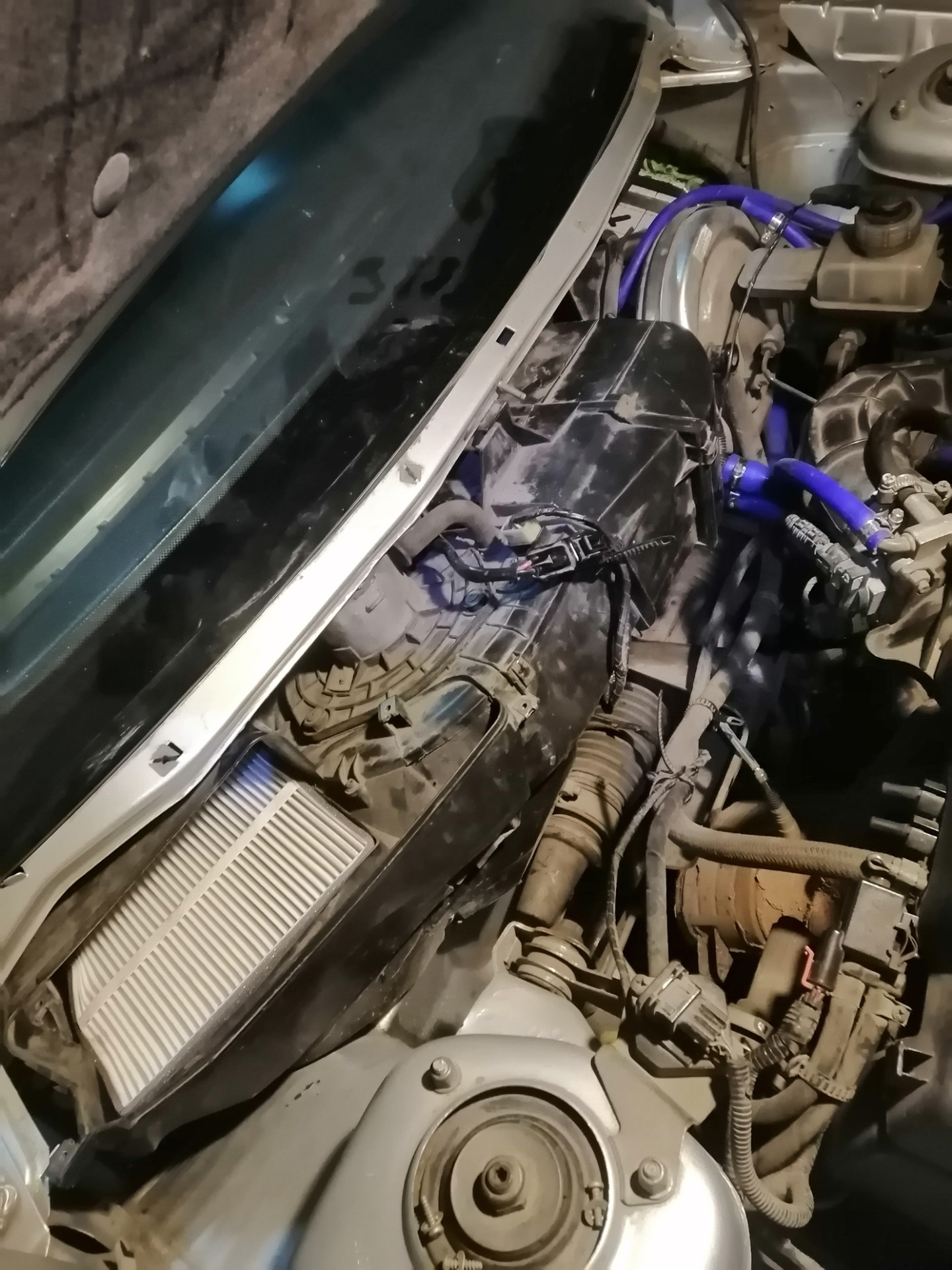 Установка печки, + виброизоляция — Lada Приора седан, 1,6 л, 2007 года ...