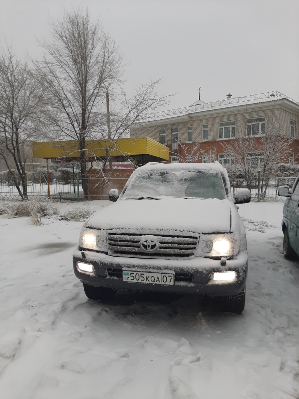 Межосевой дифференциал — Toyota Land Cruiser 100, 4,7 л, 2005 года ...