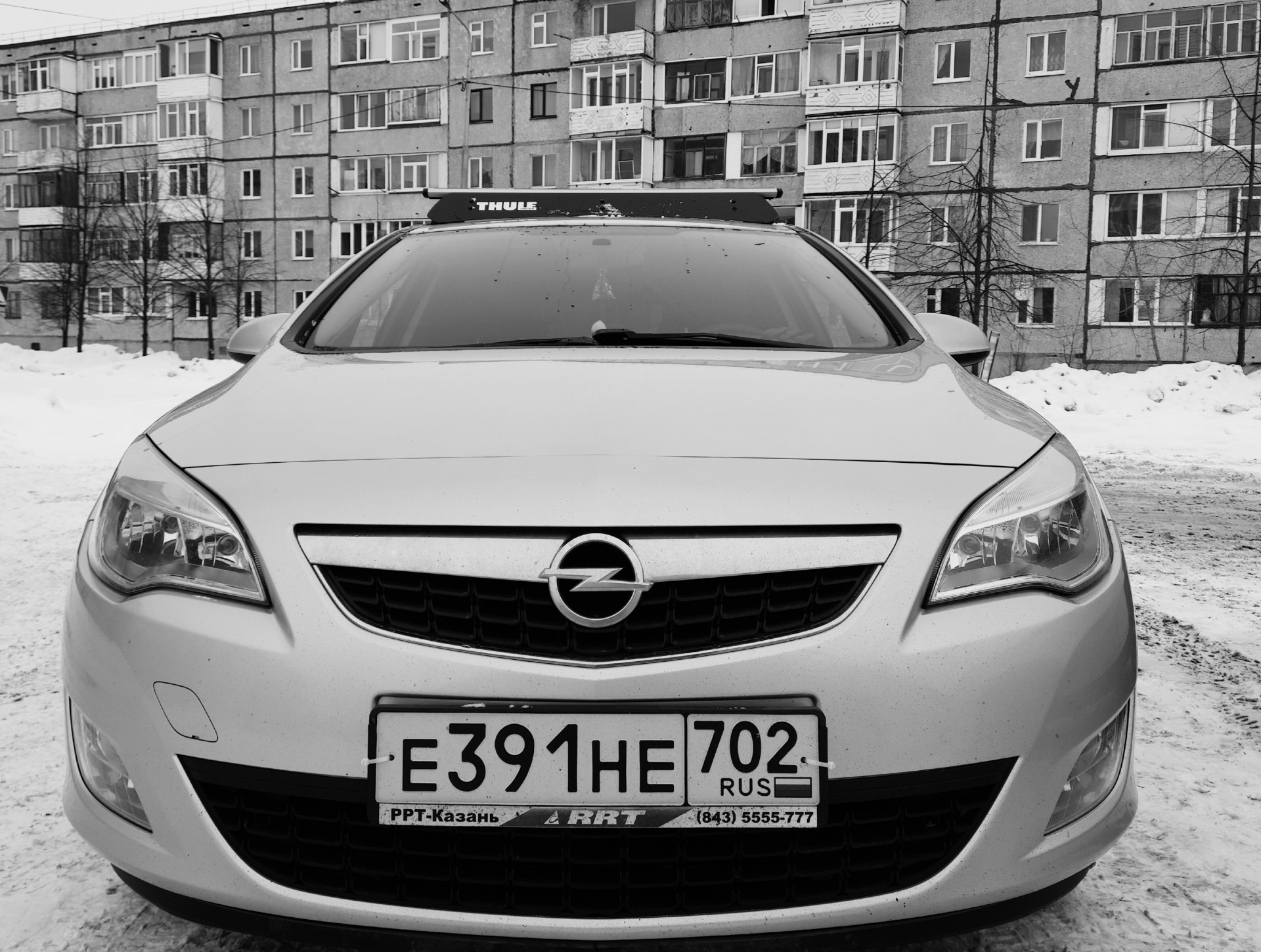 Установка багажника — Opel Astra J, 1,6 л, 2011 года | аксессуары | DRIVE2