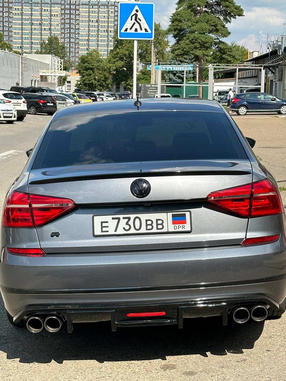 Диффузор и раздвоение выхлопа Passat 1,8 tsi — Volkswagen Passat US, 1 ...
