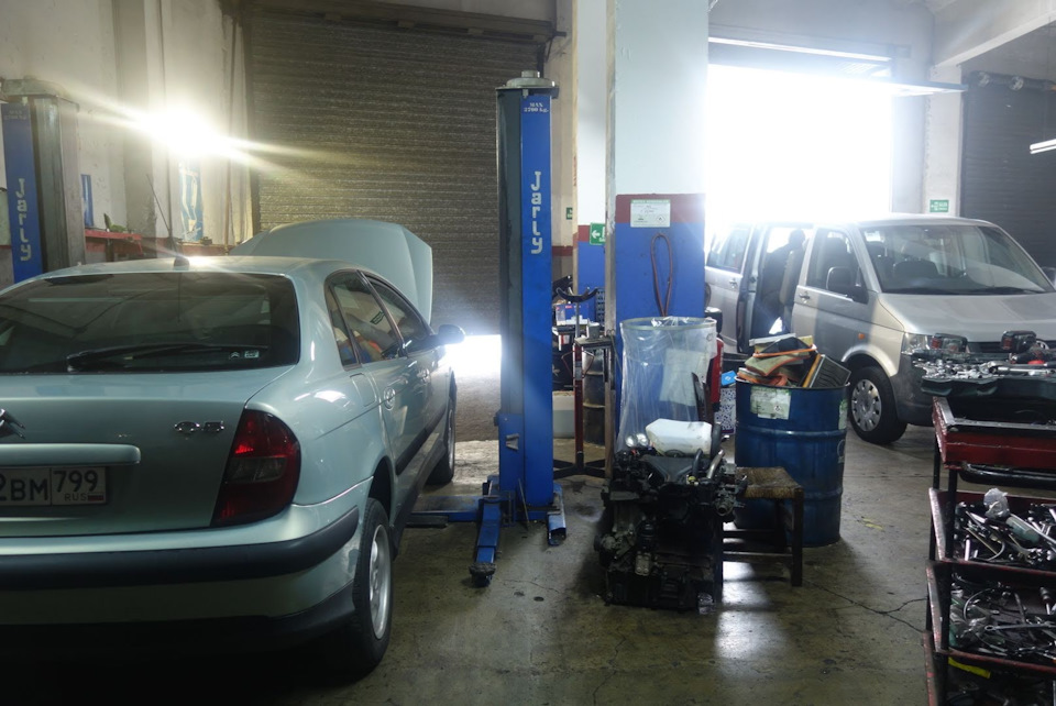 За работой — Citroen C5 (1G)