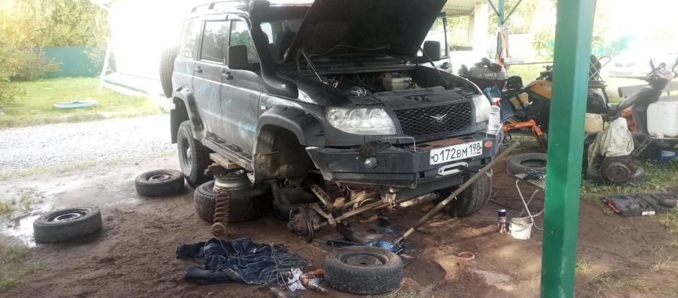 Одна из особенностей владения старым внедорожником или на Патриоте ...