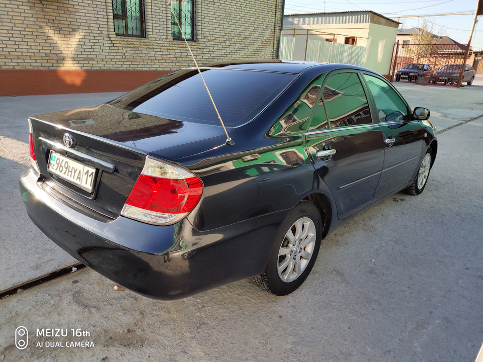 Звук при нажатии на педаль газа. — Toyota Camry (XV30), 2,4 л., 2006 ...