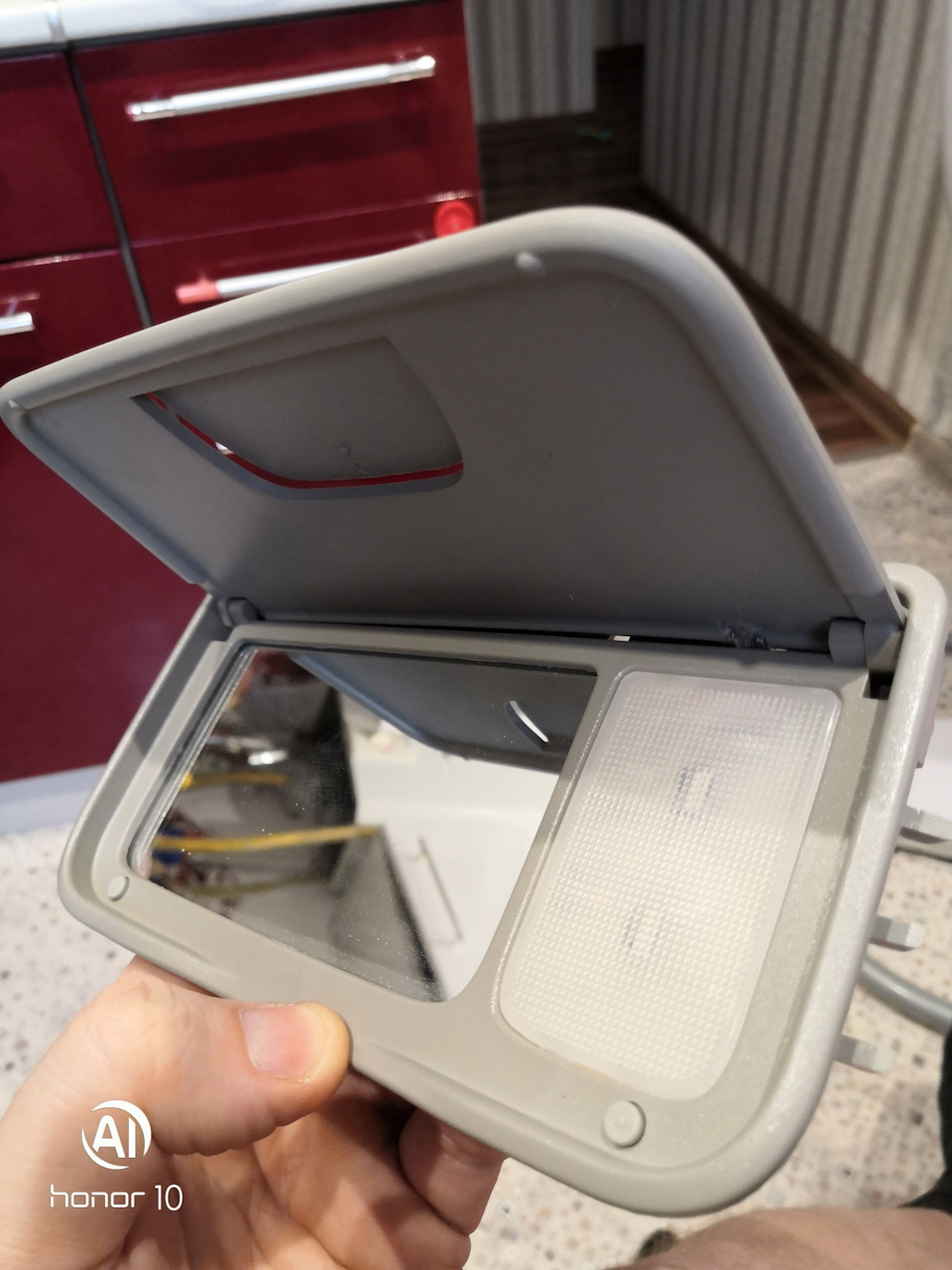 Ремонт козырька(винсторм, каптива) — DRIVE2