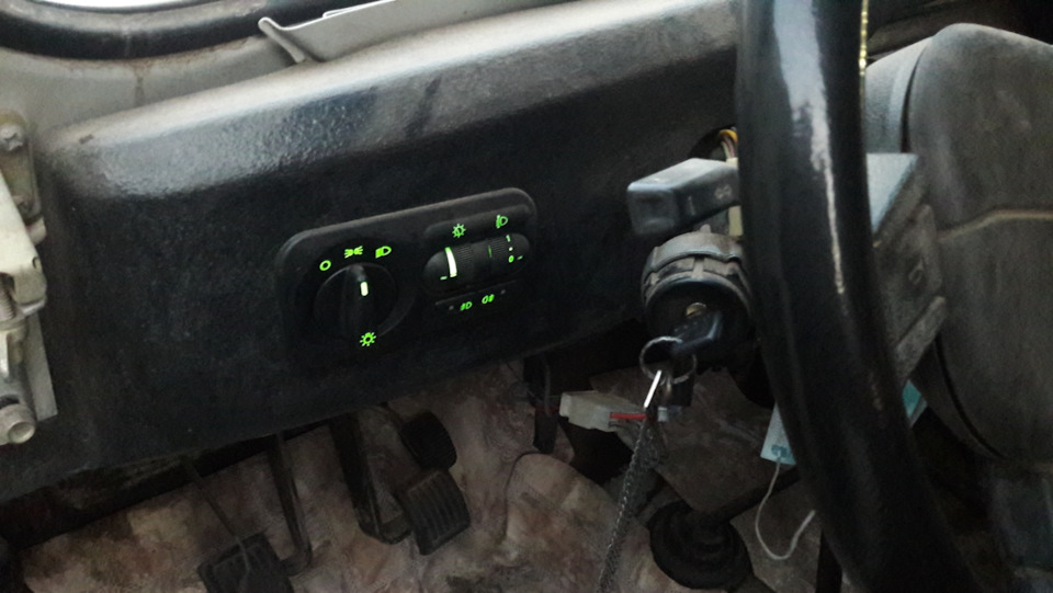 Блок управления светом — УАЗ 31514, 2,4 л., 2001 года | своими руками ...