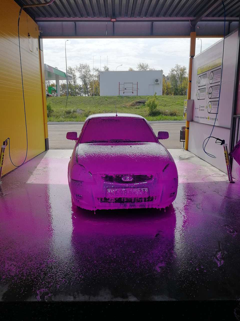 Замена датчика детонации — Lada Приора седан, 1,6 л, 2009 года ...