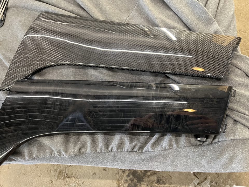 33. Карбоновые панели салона в GL63 AMG — Mercedes-Benz GL 63 AMG, 5,5 ...