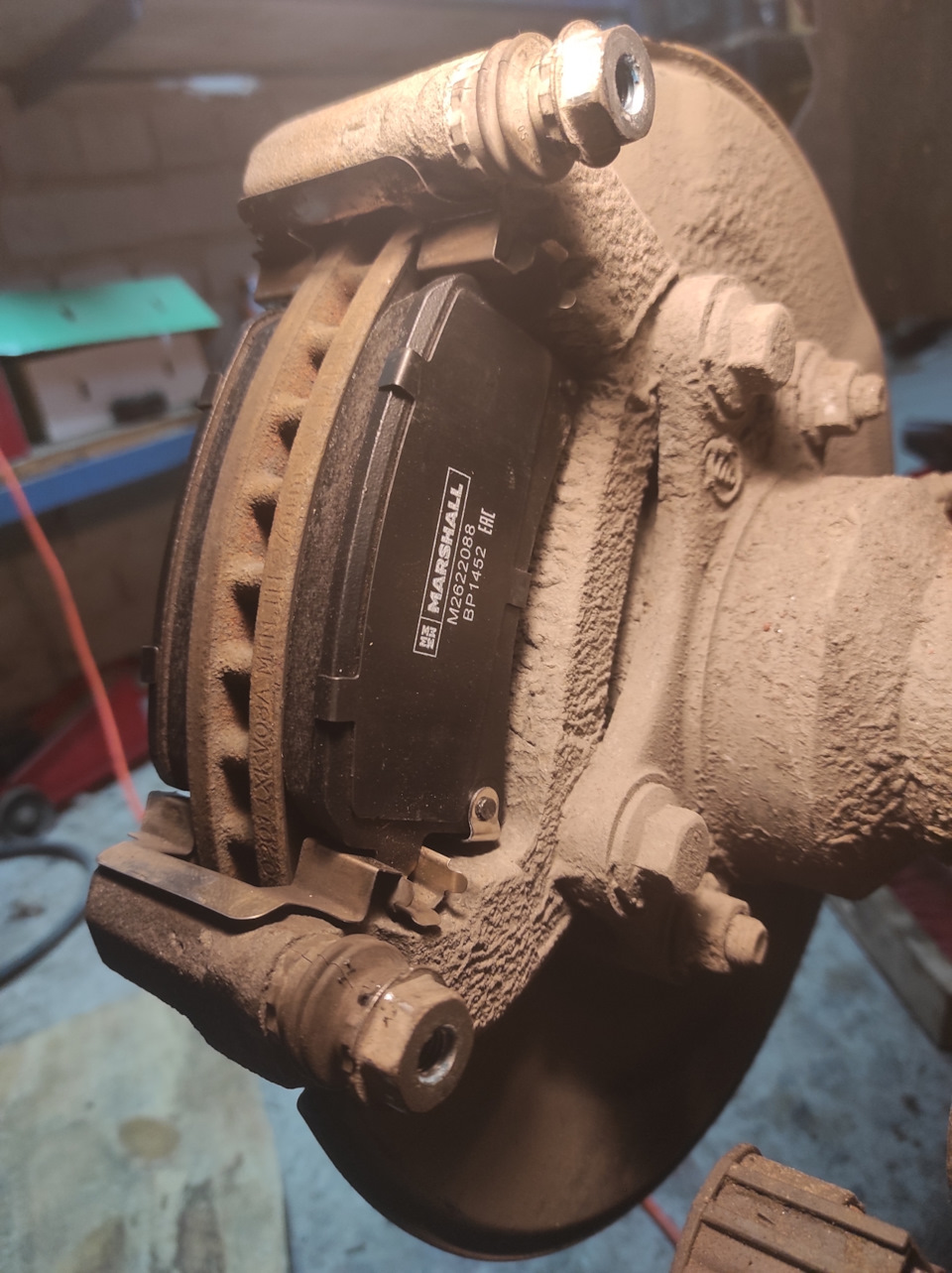 M2622088 Тормозные колодки дисковые задн. Haval H9 14- Marshall ...