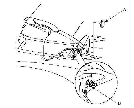 Как подтянуть ручник хонда цивик 5д