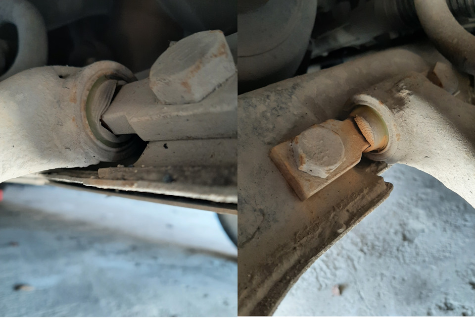 Замена передних с/б передних рычагов по гарантии — Nissan Dualis, 2 л ...