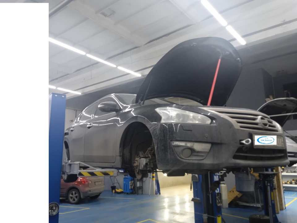 Nissan Teana L33 ремонт вариатора. Толчки, Р0776 — АКПП \"Технология ...