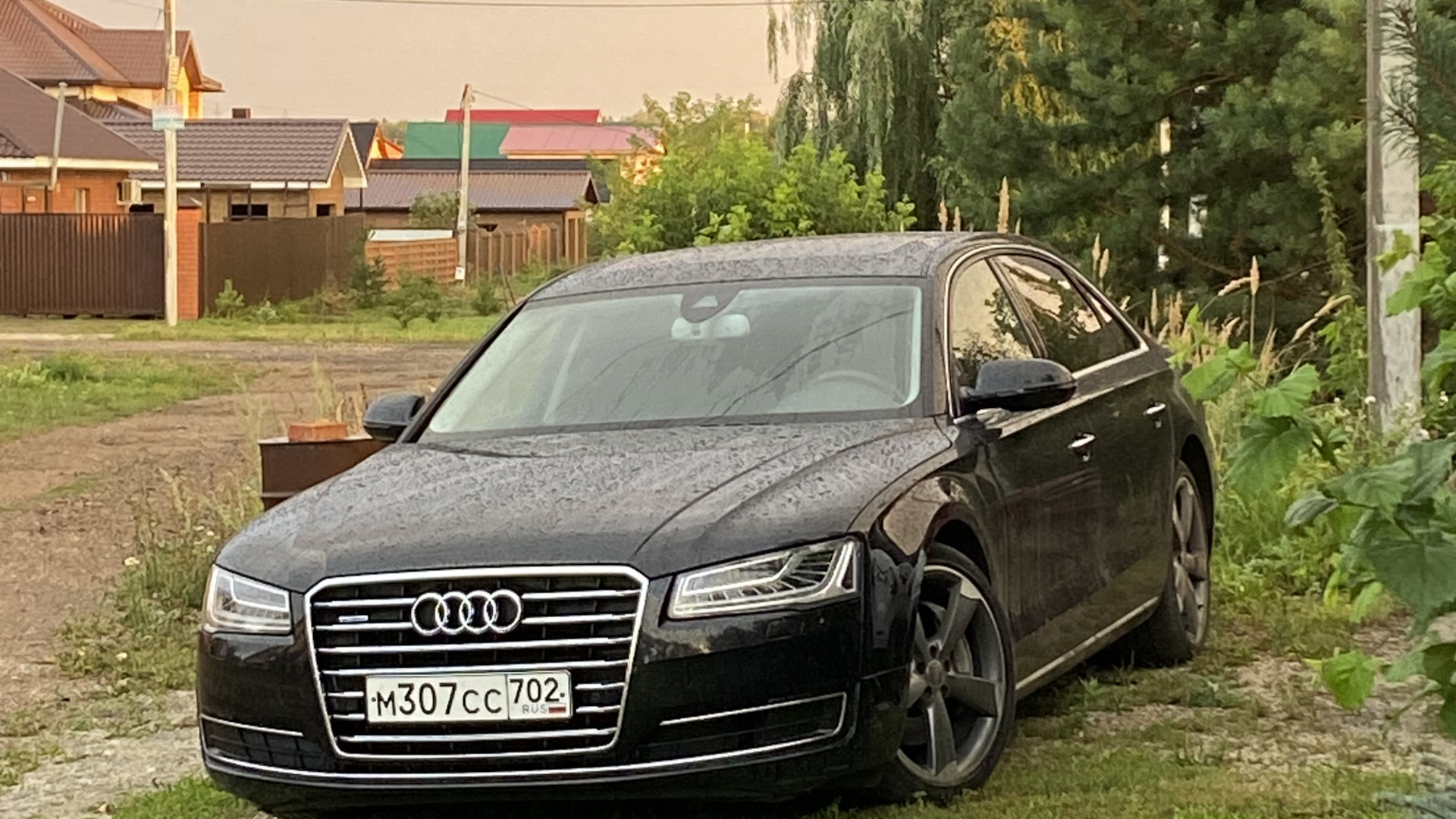 Audi A8 (D4) 3.0 бензиновый 2014 | Баржа на DRIVE2