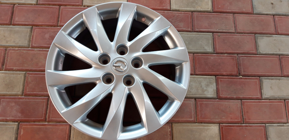 покраска дисков — Mazda 6 (2G) GH, 2 л, 2011 года | колёсные диски | DRIVE2