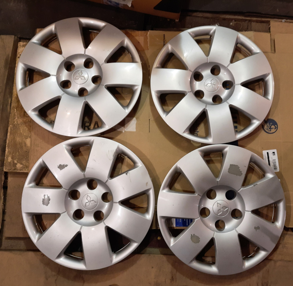 Штампованные диски KFZ 6,5Jx16 ET38 5x114,3 на Mitsubishi Airtrek,  Mitsubishi ASX, Mitsubishi Outlander (1G), Mitsubishi Outlander (3G),  Mitsubishi Outlander XL. Б/у | 1 400 ₽ в городе Москва | DRIVE2