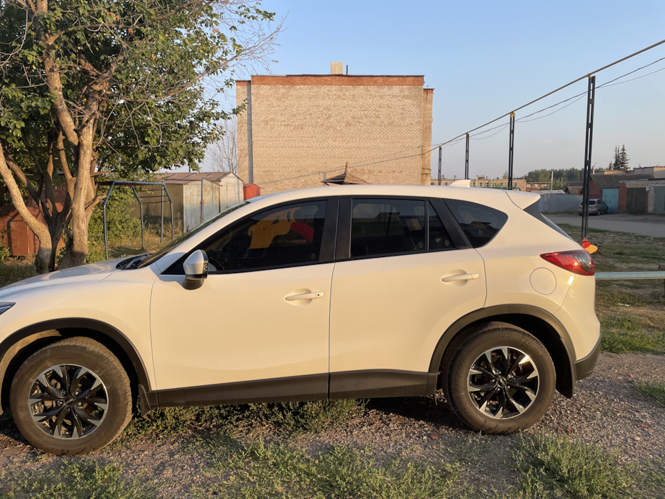Тонировка 35% — Mazda CX-5 (1G), 2 л, 2013 года | тюнинг | DRIVE2