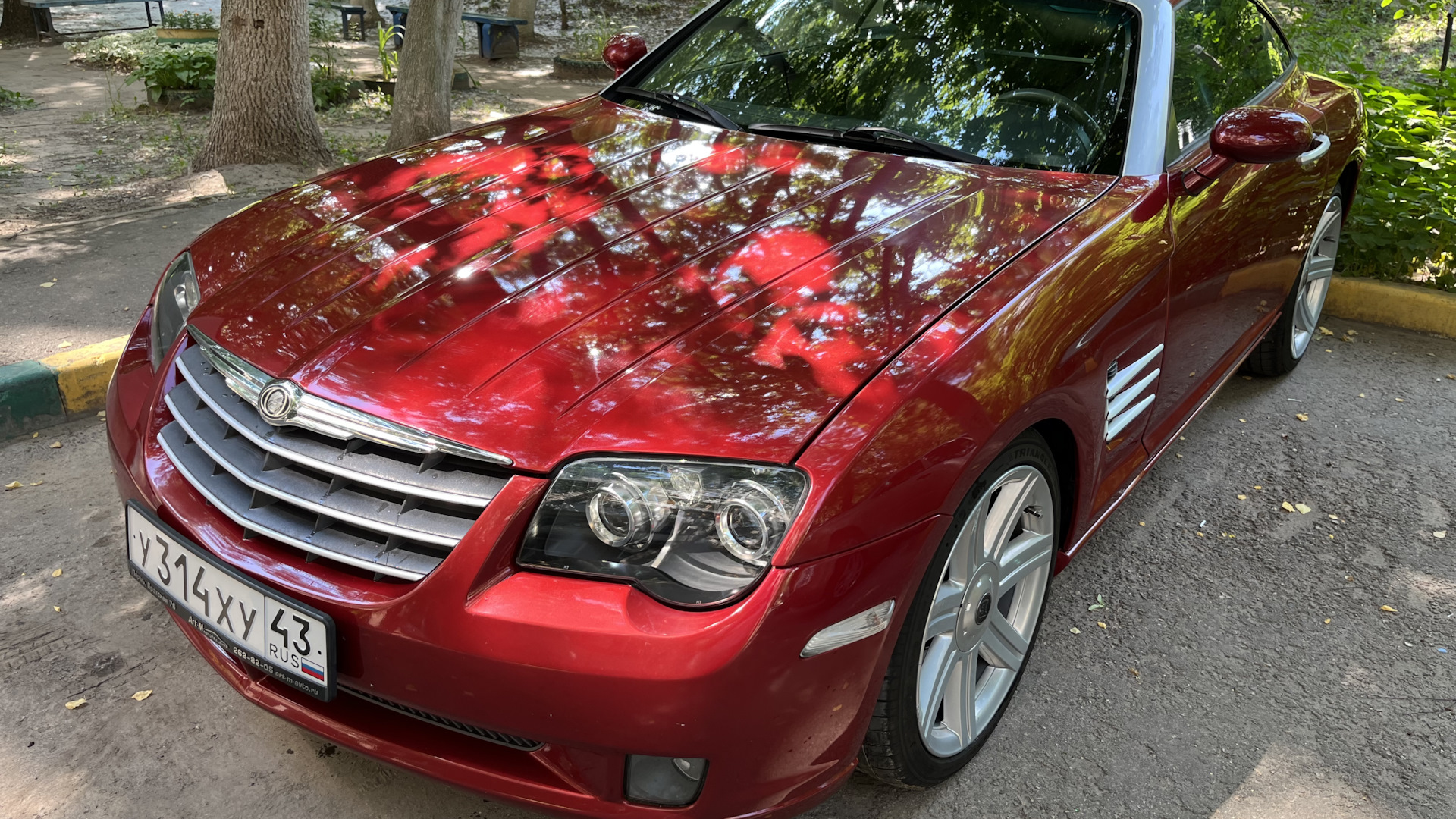 Chrysler Crossfire 3.2 бензиновый 2004 | ZZ Top на DRIVE2