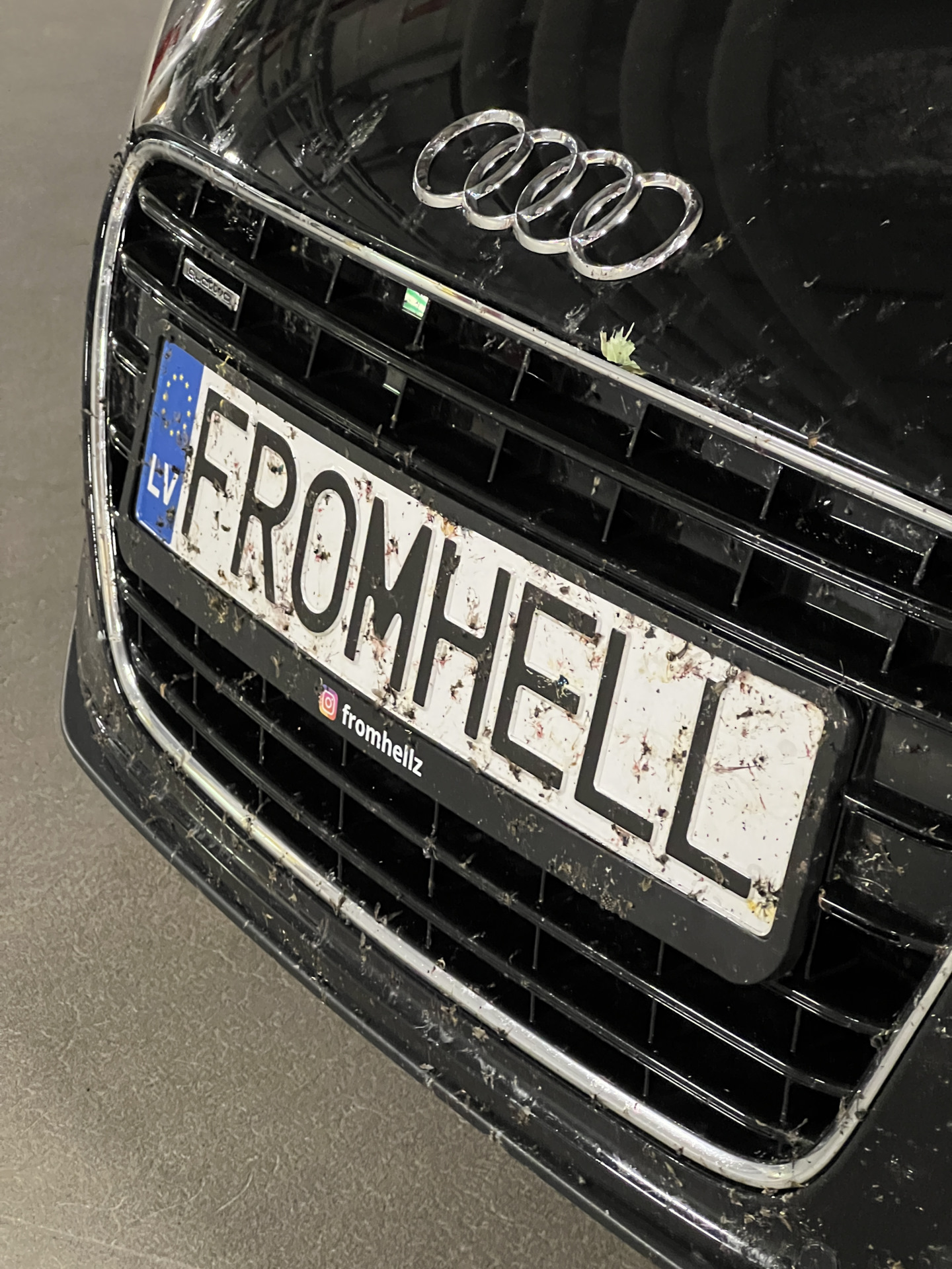 Смена регистрации, именной номер FROMHELL (Вывоз машины за границу) — Audi  R8 (1G), 4,2 л, 2007 года | другое | DRIVE2