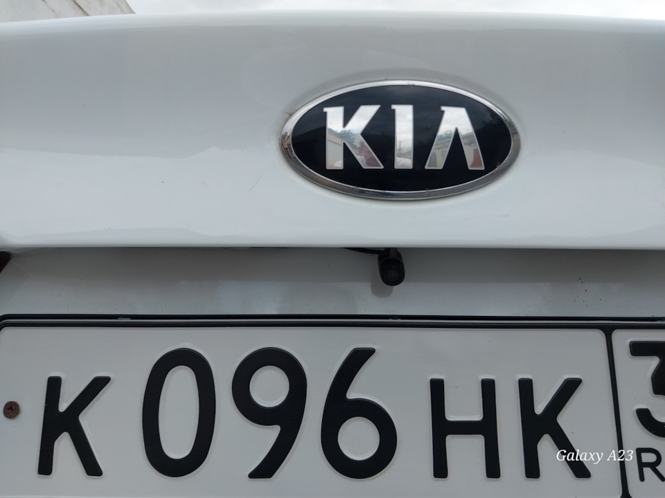 Камера заднего вида. — KIA Rio (3G), 1,6 л, 2015 года | своими руками ...