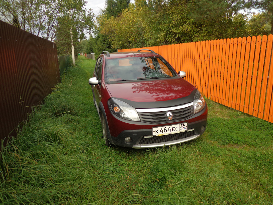 Доделал "фейслифтинг"))))) — Renault Sandero Stepway (1G), 1,6 л, 2012 ...
