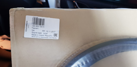 1Z0823723A Прокладка VAG | Запчасти на DRIVE2