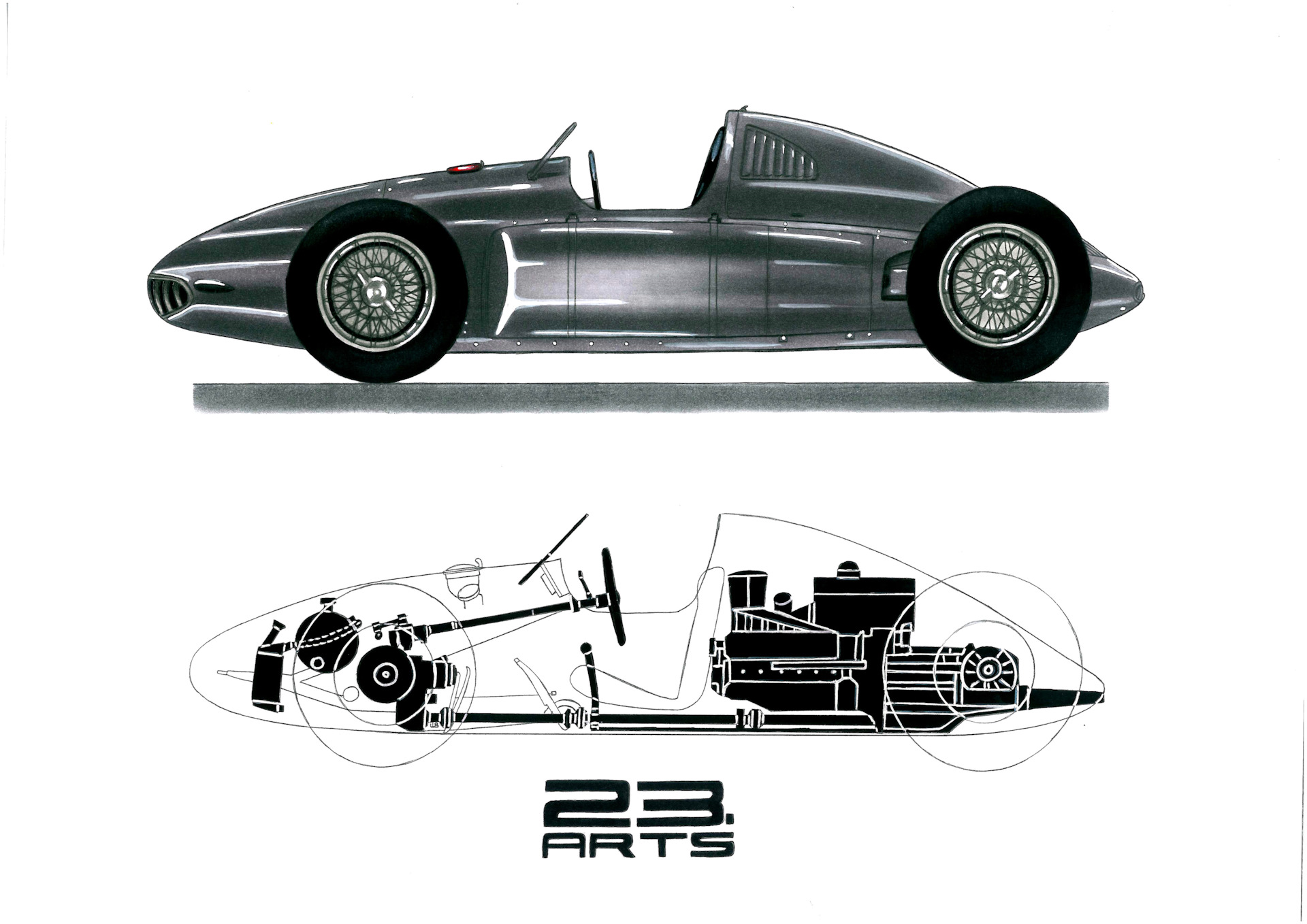 Тип 360. Porsche 360. Cisitalia 360. Cisitalia Porsche