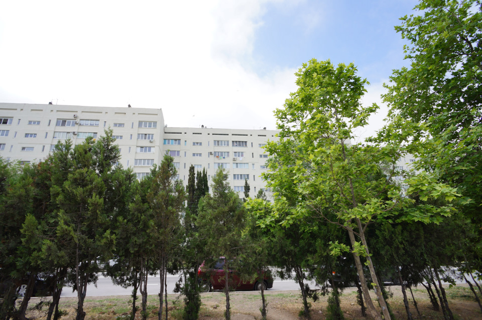 Дом, в котором мы снимали квартиру — Lada Vesta SW (1G)