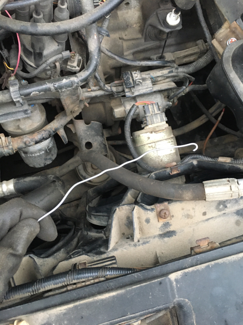 Ремень вентилятора — Volkswagen Golf Mk3, 1,8 л, 1997 года | другое ...