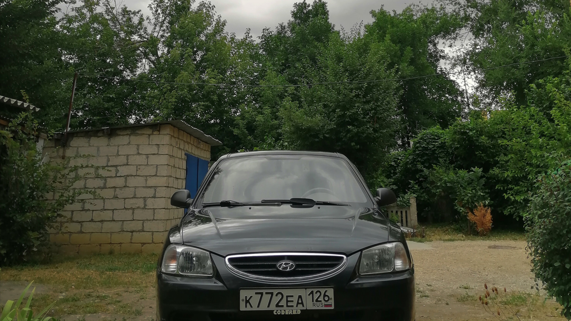 Hyundai Accent (2G) 1.5 бензиновый 2008 | BLACK SHINIGAMI на DRIVE2