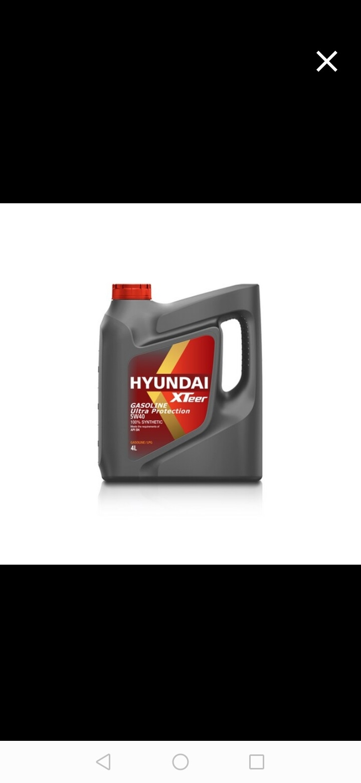 Отзыв о масле HYUNDAI XTEER Protection 5w40 — Renault Logan (1G), 1,6 л ...