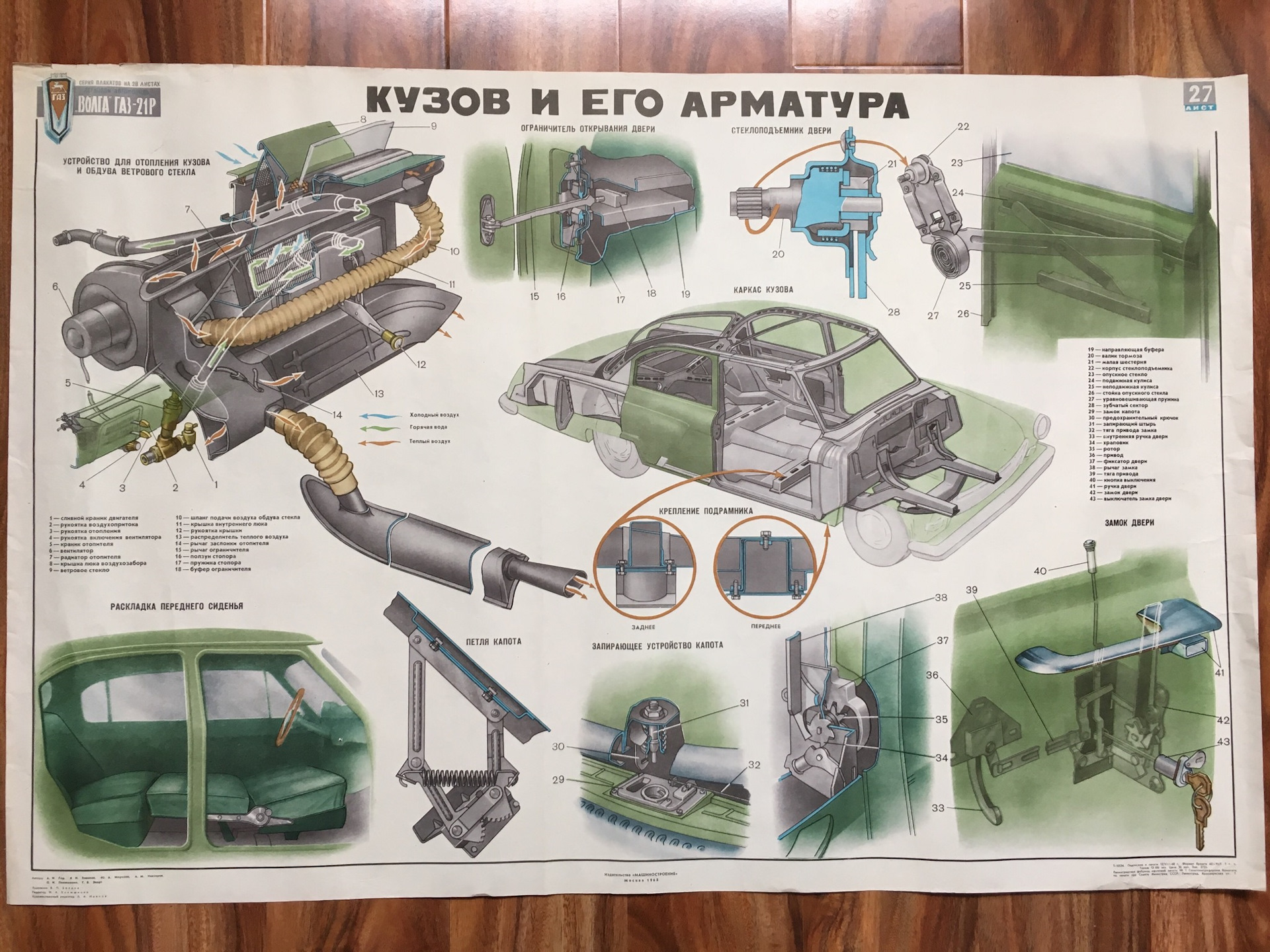 система отопления газ 21 волга