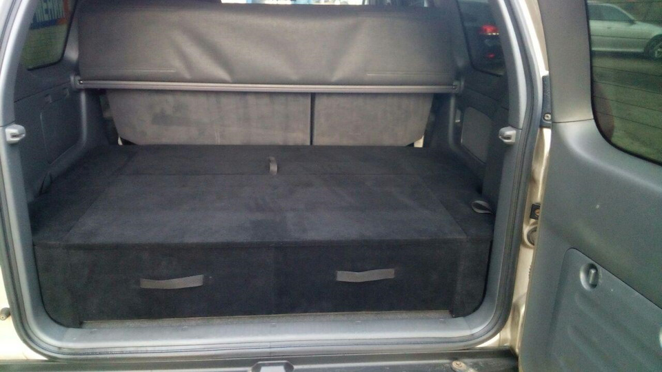 Установка органайзера в багажник — Toyota Land Cruiser Prado 120-series ...