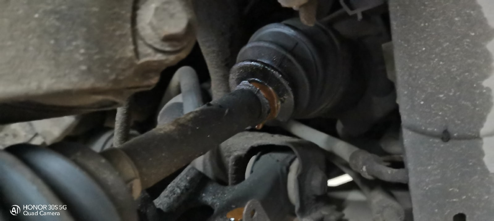 Замена внутреннего пыльника шруса на Volvo V50 2.4 (Maruichi 156 02144 ...