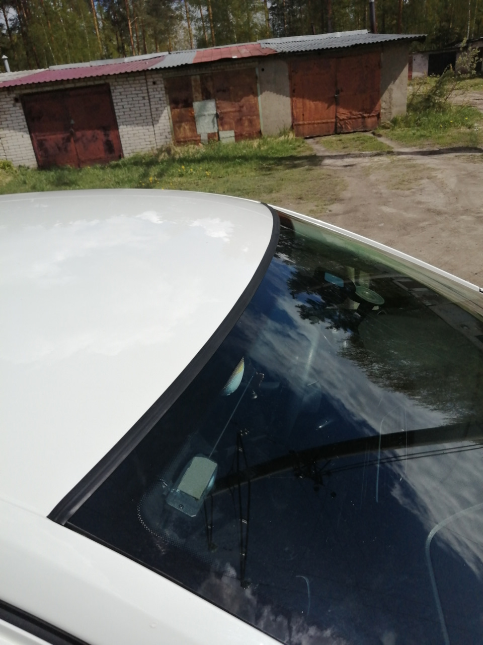 Защита кузова от сколов — Volkswagen Polo Sedan, 1,6 л, 2016 года ...