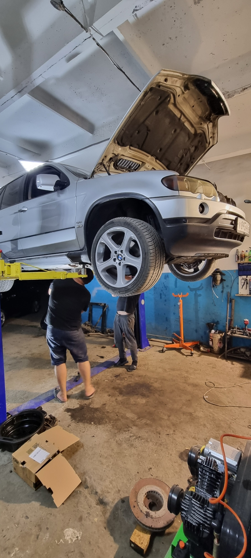 Рейка с сервотроник хелп — BMW X5 (E53), 4,4 л, 2002 года | визит на ...
