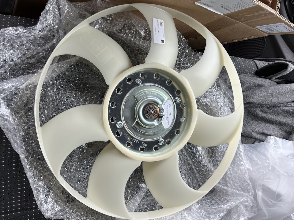 Виско муфта . Термо муфта — Ford Transit (8G), 2,2 л, 2021 года | визит ...