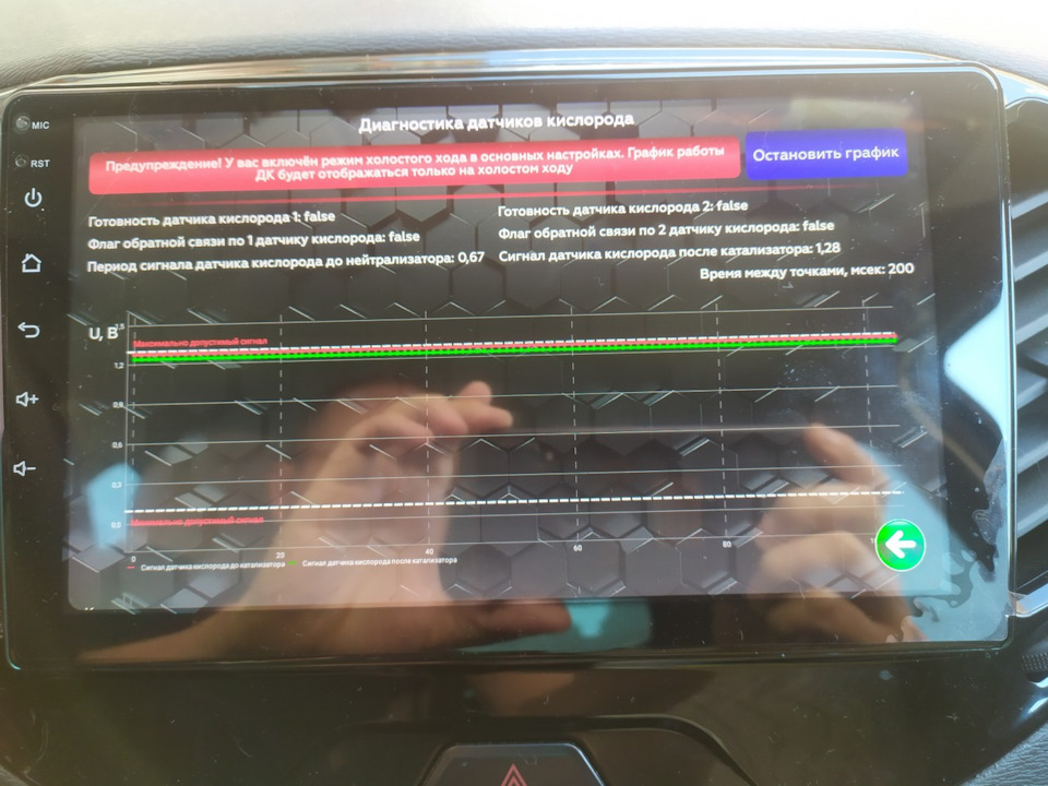 Диагностика катализатора и VestaXR — Lada Vesta (1G), 1,6 л, 2016 года ...