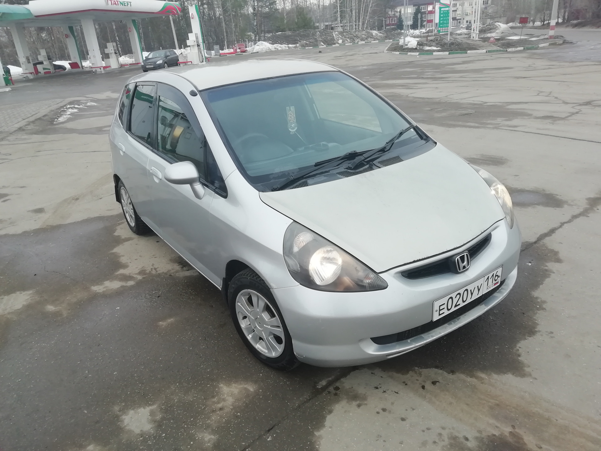 Покраска монтаной Honda fit — Honda Fit (1G), 1,3 л, 2002 года | кузовной  ремонт | DRIVE2