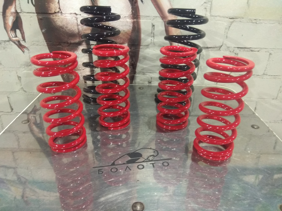 Состояние пружин после окраски — Honda Civic Hatchback (5G)