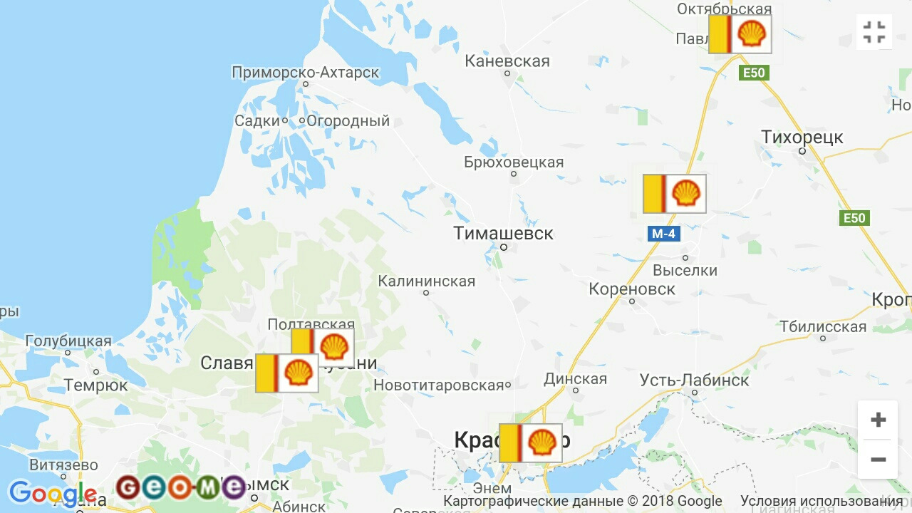 Карта краснодарского края заправки. Приморско-Ахтарск на карте. АЗС Шелл на карте. Заправки Шелл в Краснодарском крае на карте.