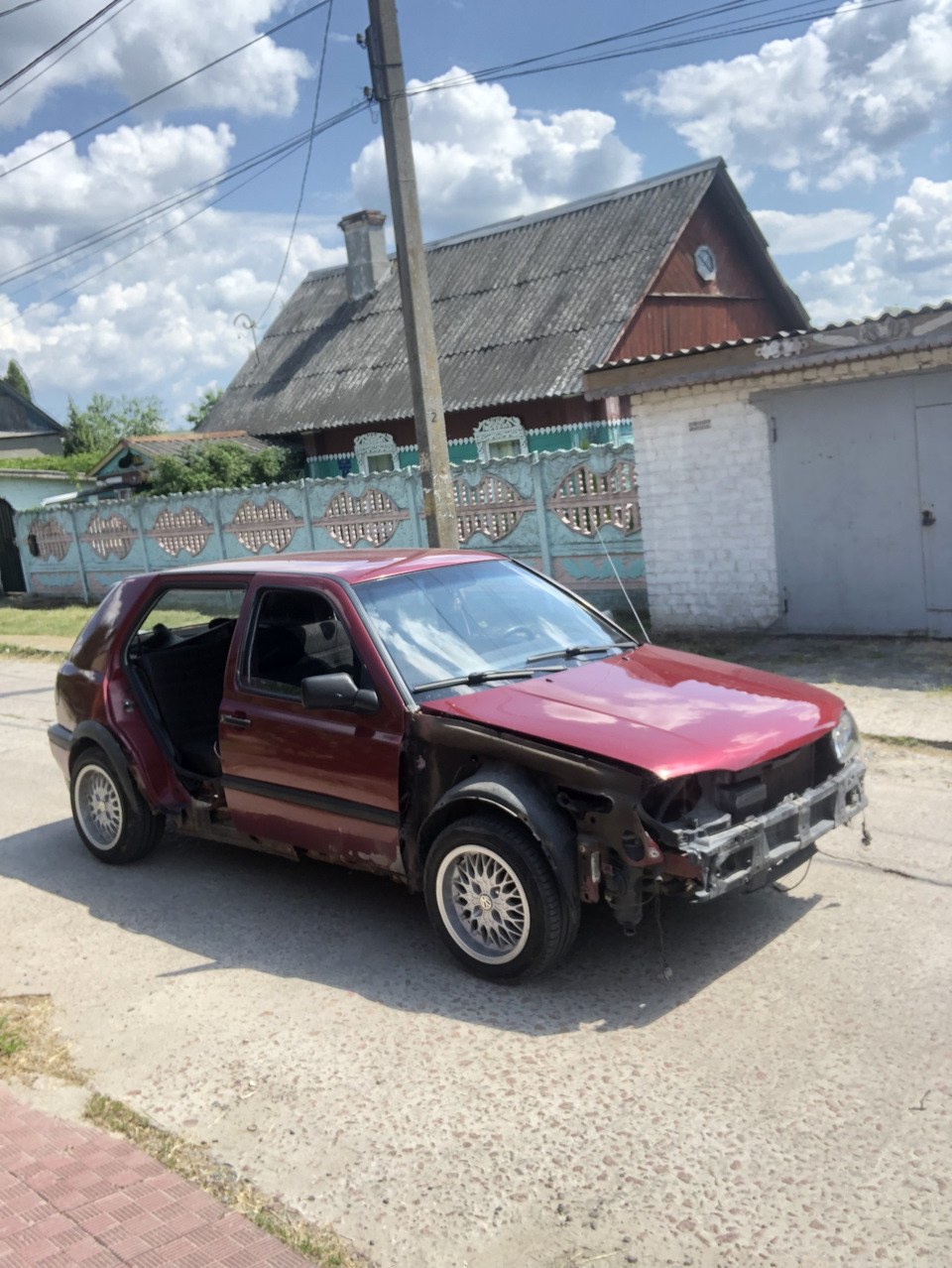 Переварка + предпродажная подготовка — Volkswagen Golf Mk3, 1,4 л, 1997  года | продажа машины | DRIVE2