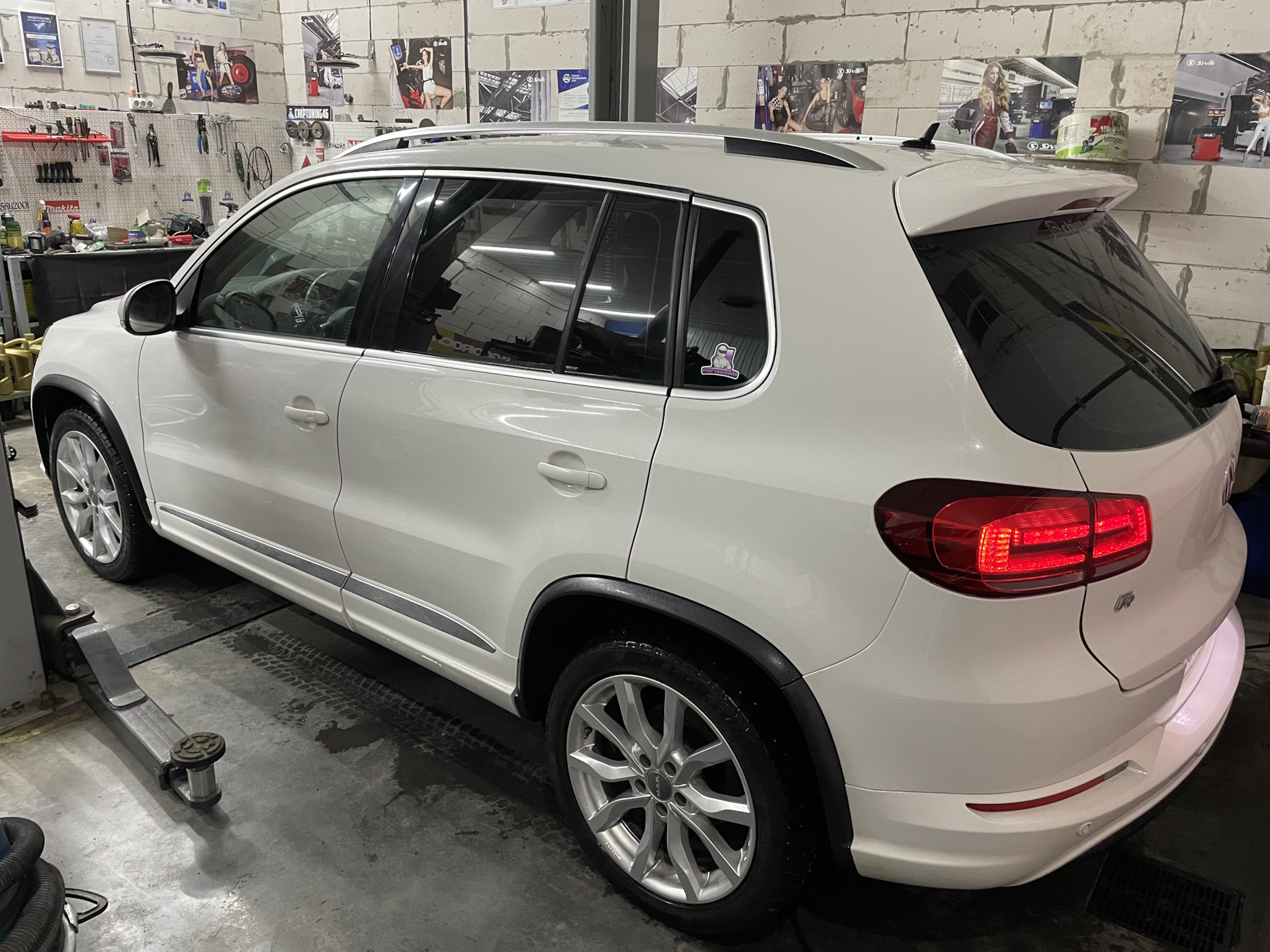 46. Зимний комплект колес #2 — Volkswagen Tiguan (1G), 2 л, 2013 года ...