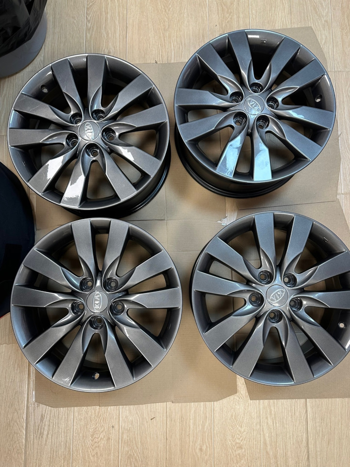 Литые диски Kia 7Jx17 ET50 5x114,3 на KIA Cerato (2G), KIA Cerato Koup (1G), KIA Ceed (2G), KIA Soul (2G), KIA Soul (3G). Б/у | 35 000 ₽ в городе Москва | DRIVE2