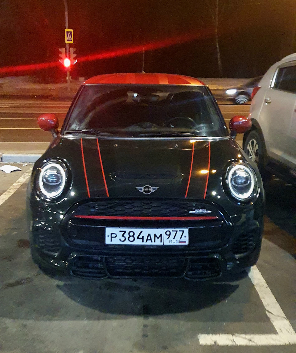 Работа по визуалу: Британский флаг, полосы и бронь полиуретаном — MINI John  Cooper Works, 2 л, 2020 года | стайлинг | DRIVE2