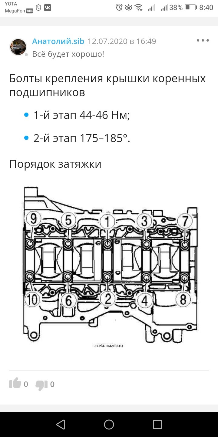 Еще раз про момент затяжки. — Ford Galaxy (Mk III), 2,3 л, 2010 года |  своими руками | DRIVE2