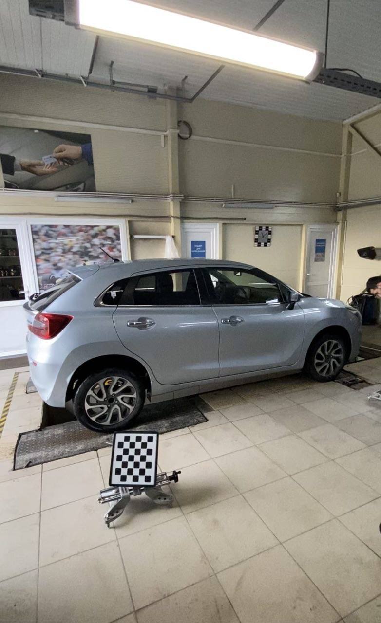 Предпродажная подготовка своими руками: сход-развал — Suzuki Baleno (WB),  1,5 л, 2022 года | визит на сервис | DRIVE2